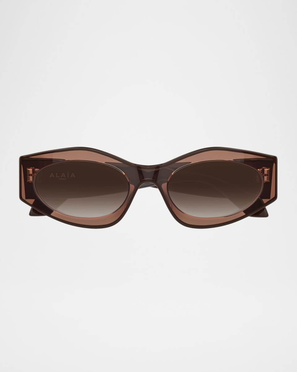 Cat-Eye Acetate Sunglasses